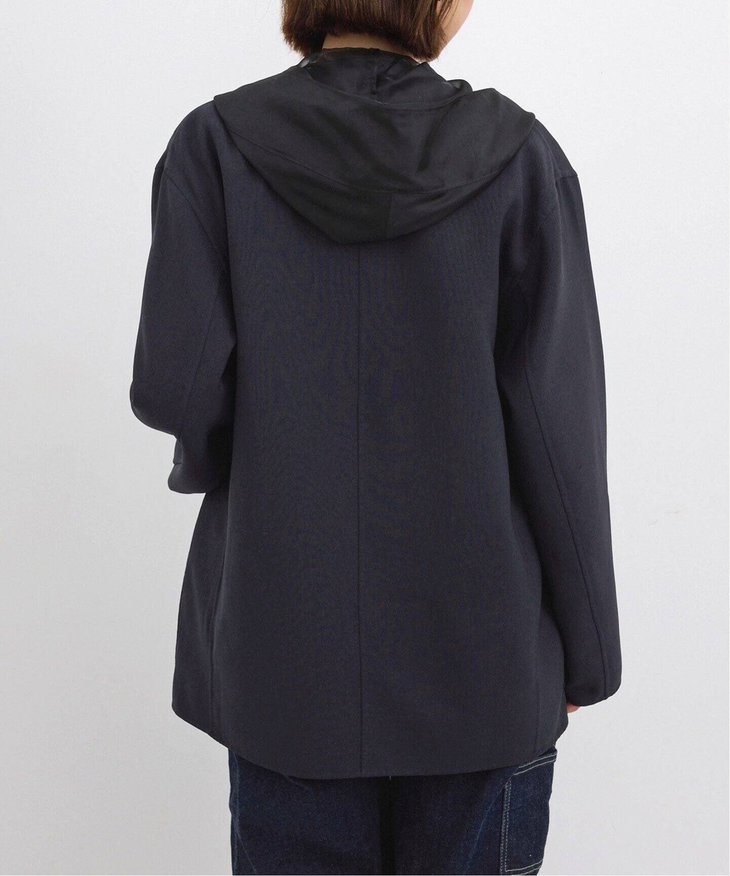 NO COLLAR JACKET with ORGANDY（その他ジャケット・スーツ）｜L 