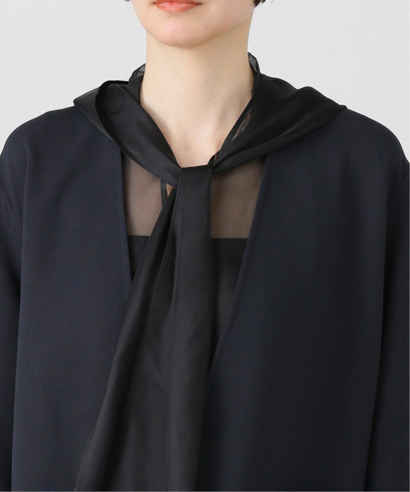 NO COLLAR JACKET with ORGANDY（その他ジャケット・スーツ）｜L