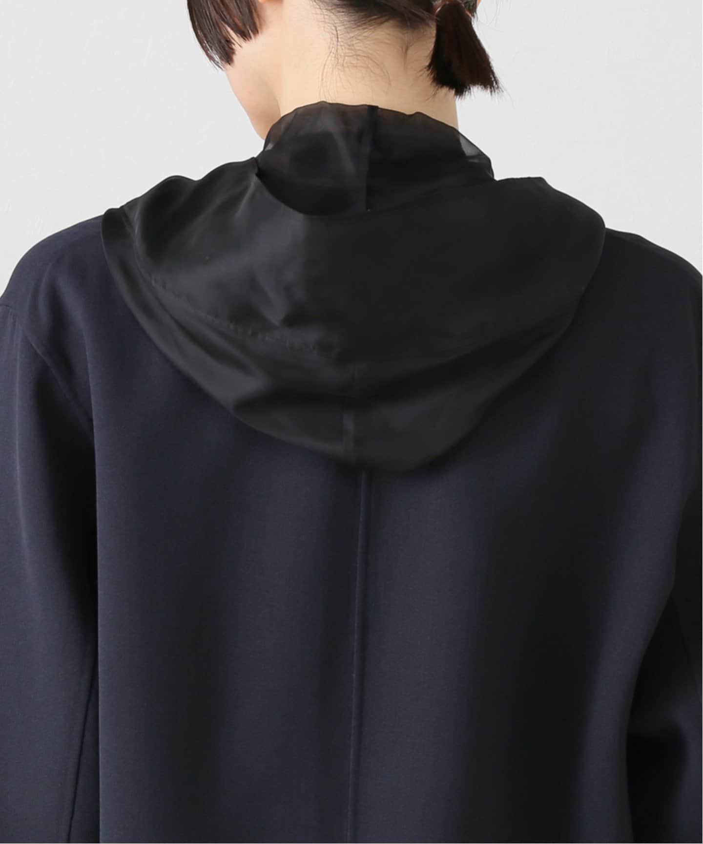 NO COLLAR JACKET with ORGANDY（その他ジャケット・スーツ）｜L