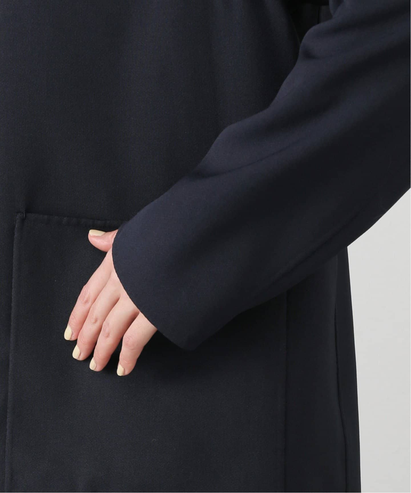 NO COLLAR JACKET with ORGANDY（その他ジャケット・スーツ）｜L