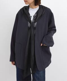 NO COLLAR JACKET with ORGANDY（その他ジャケット・スーツ）｜L 