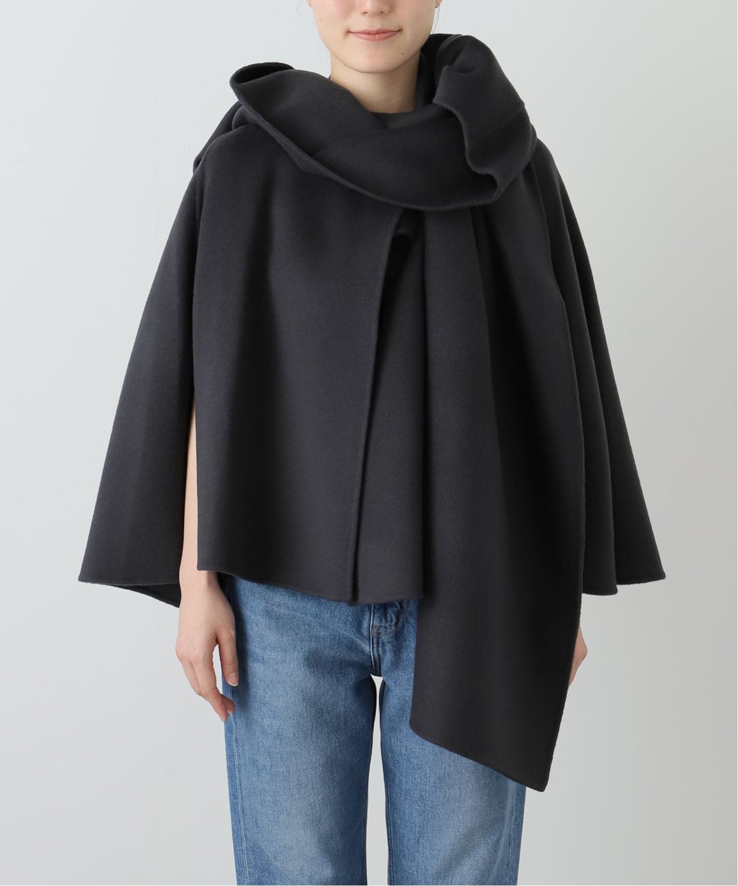 AP STUDIO ウラケ ポンチョ　アパルトモン Fluffy Wrap Poncho（ポンチョ・マント）｜L'Appartement