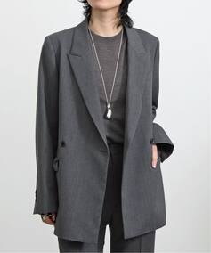 DOUBLE BREASTED JACKET（テーラードジャケット）｜L