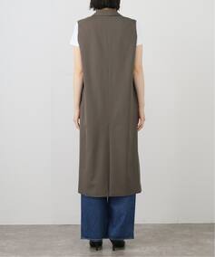 FINE WOOL LONG VEST（ジレ）｜L