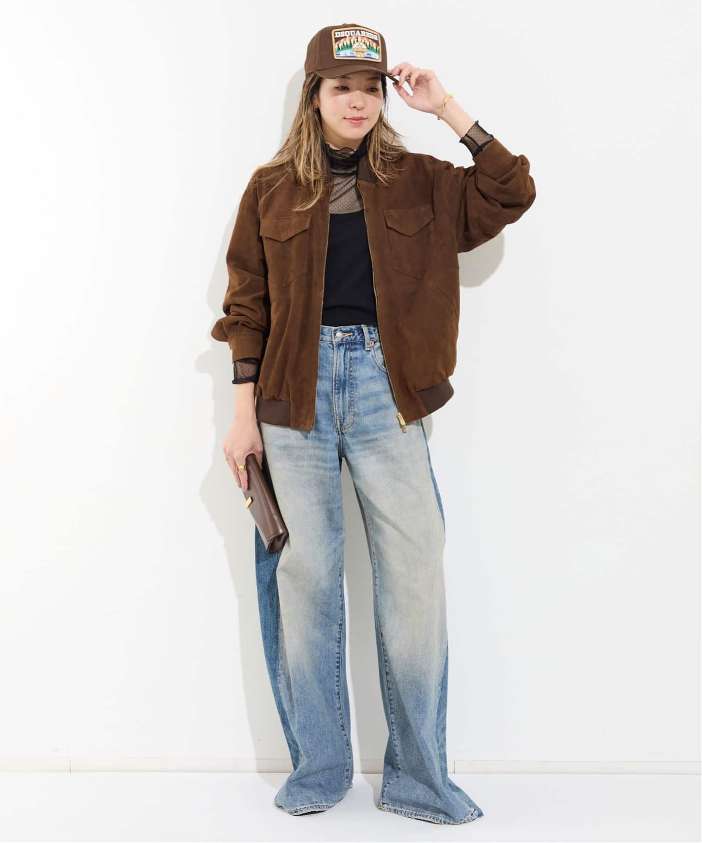 L&#39;Appartement DEUXIEME CLASSE - ☆アパルトモン購入☆Goat suede Riders ジャケット L'Appartement DEUXIEME CLASSE - ☆アパルトモン購入☆Goat