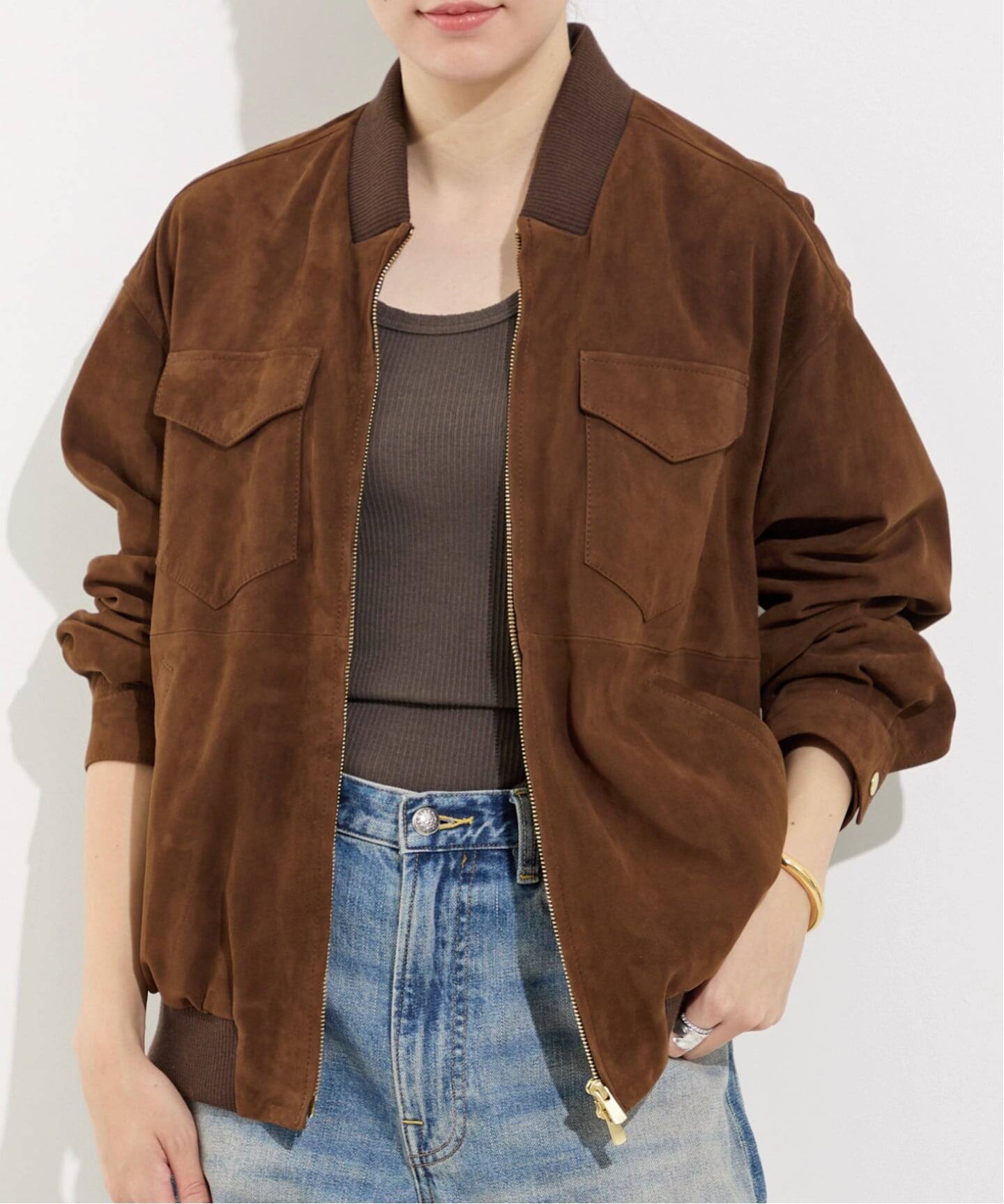 L'Appartementアパルトモン　ULTRASUEDE JACKET ULTRASUEDE JACKET（その他ジャケット・スーツ）｜L'Appartement