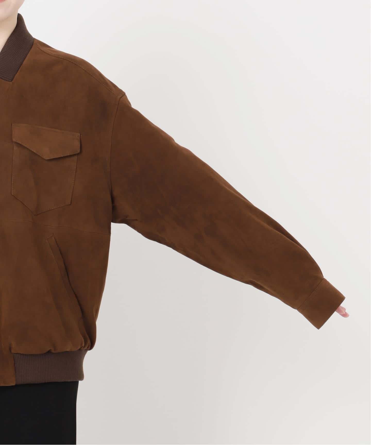 L&#39;Appartement DEUXIEME CLASSE - ☆アパルトモン購入☆Goat suede Riders ジャケット L'Appartement DEUXIEME CLASSE - ☆アパルトモン購入☆Goat