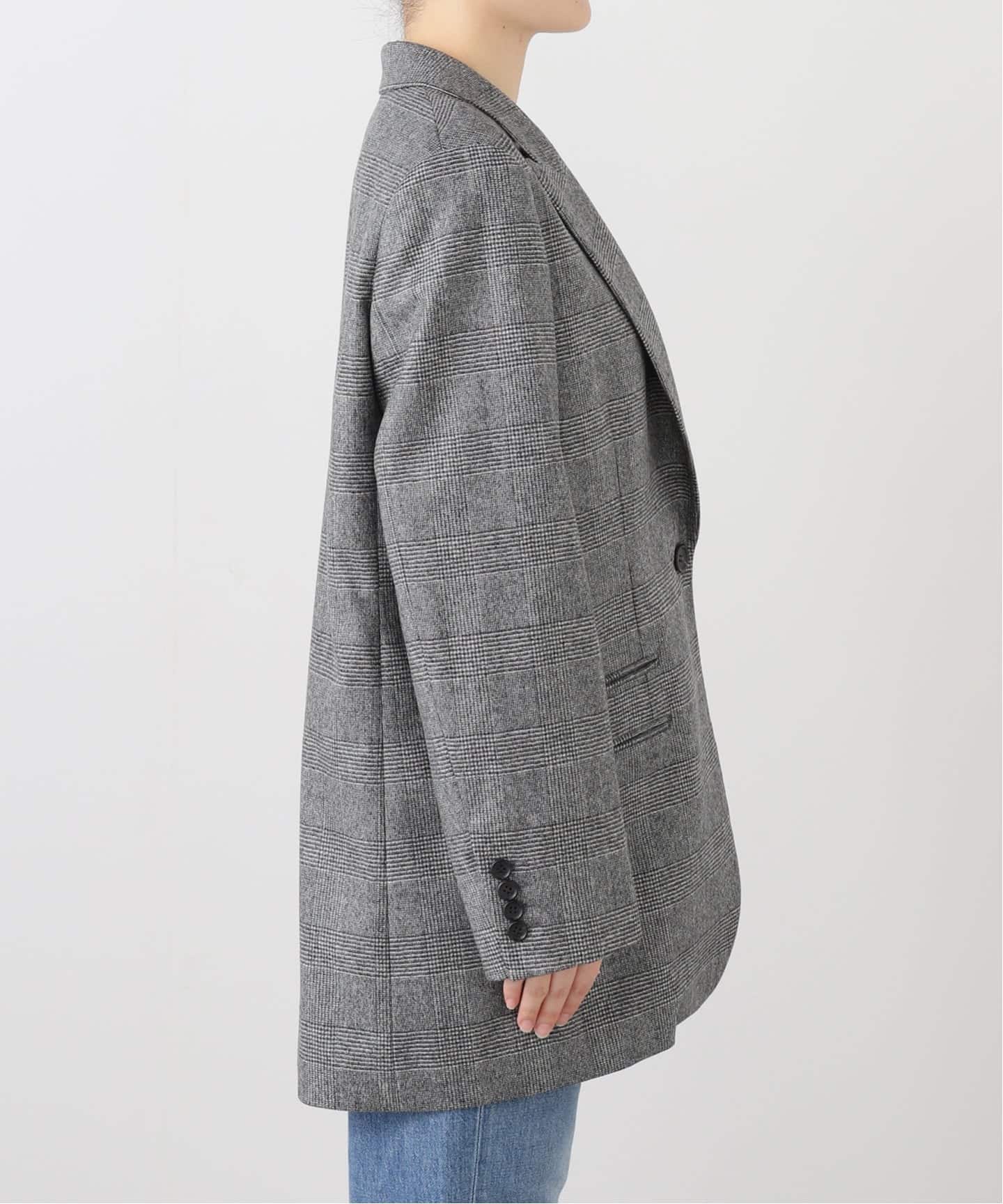 GLEN CHECK SINGLE JACKET（テーラードジャケット）｜L'Appartement