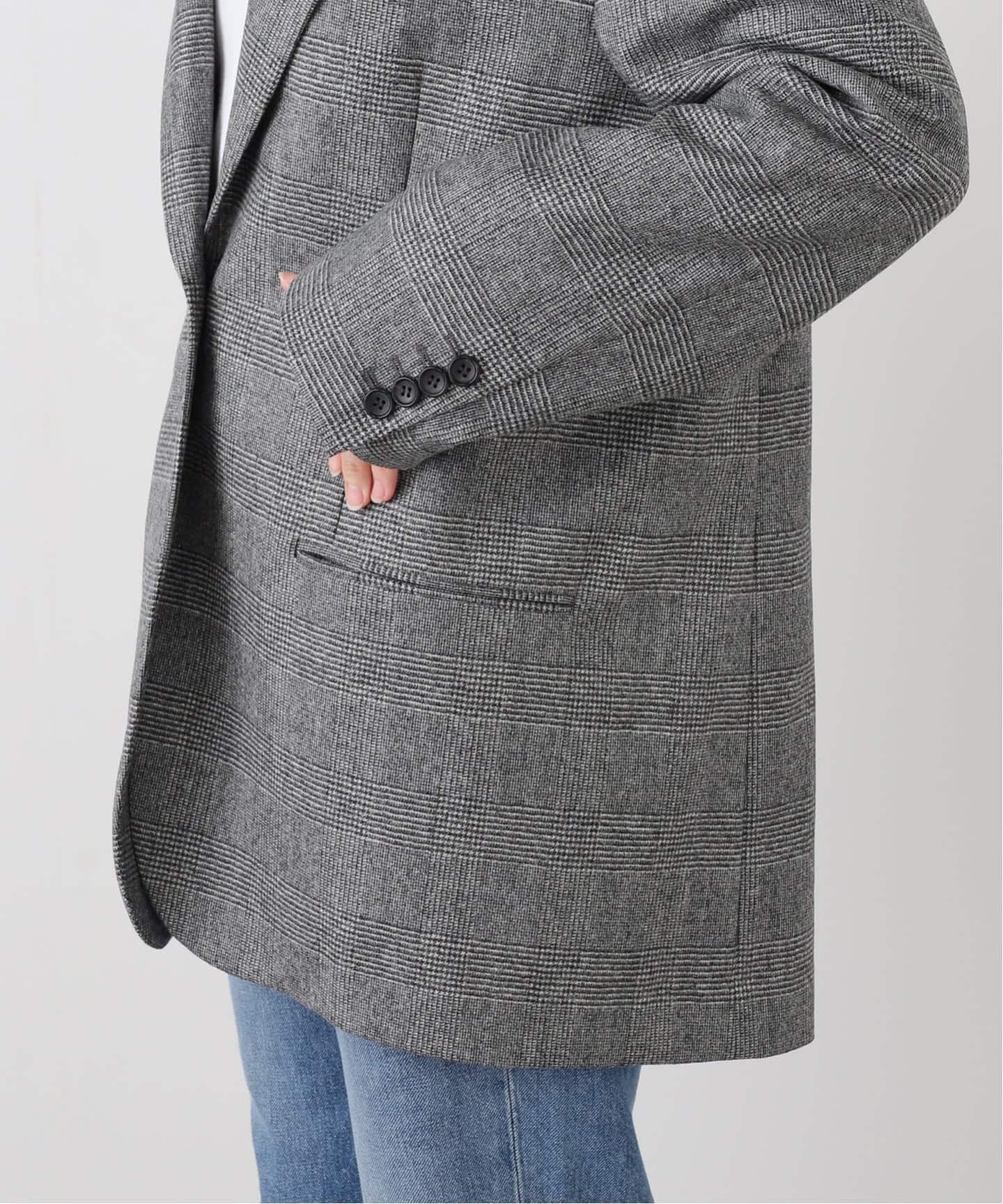 L'Appartement GLENCHECKSINGLE JACKET 日本製 GLEN CHECK SINGLE JACKET（テーラードジャケット）｜L'Appartement