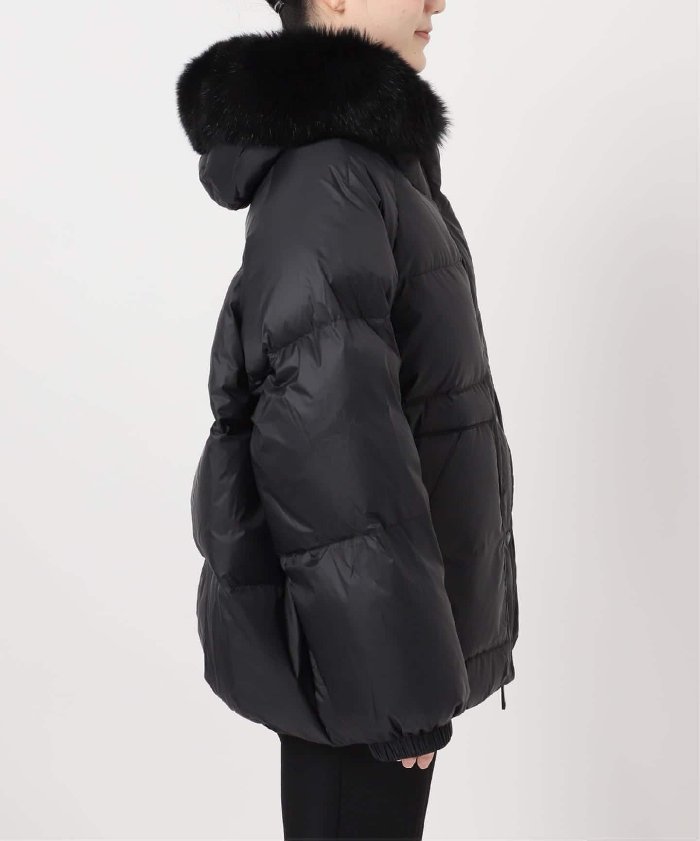 YVES SALOMON/イヴ サロモン】 DOWN WITH FOX FUR（ダウンジャケット