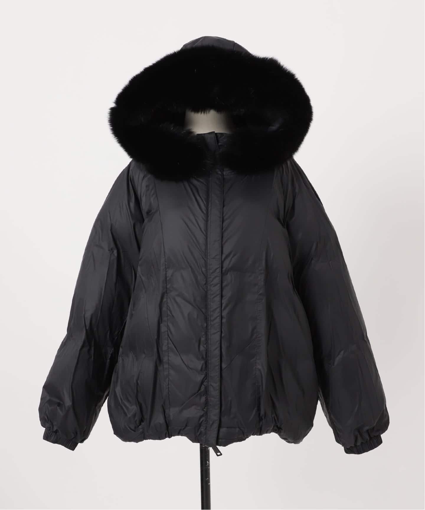 YVES SALOMON/イヴ サロモン】 DOWN WITH FOX FUR（ダウンジャケット