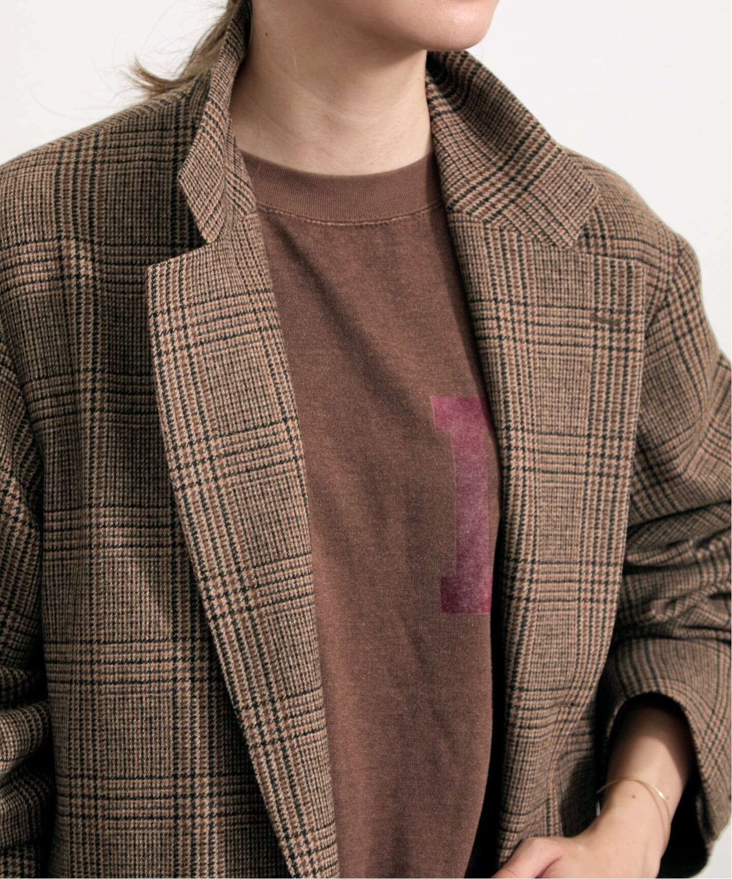 COUTURE D'ADAM/クチュールドアダム】 GLENCHCK BIG JACKET