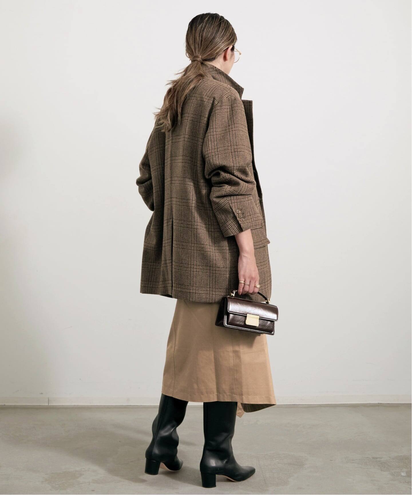 COUTURE D'ADAM/クチュールドアダム】 GLENCHCK BIG JACKET