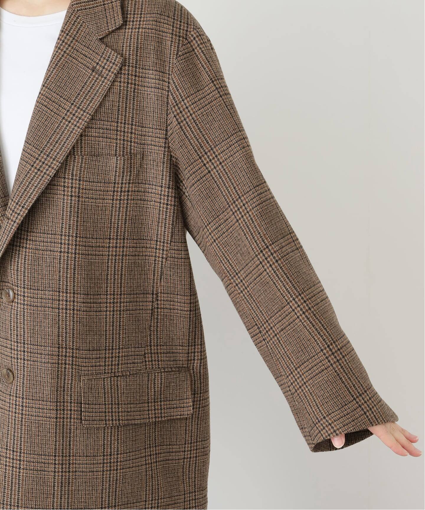 COUTURE D'ADAM/クチュールドアダム】 GLENCHCK BIG JACKET