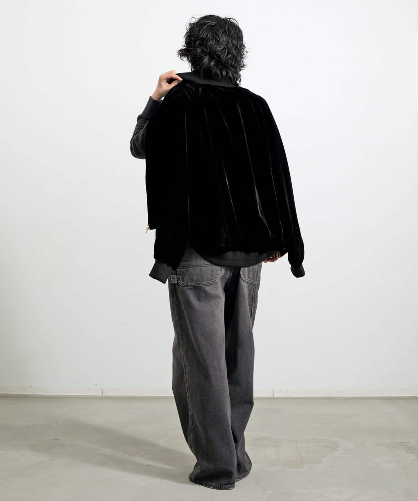 アパルトモン・AP STUDIO クチュールドアダム　ベルベットジャケット COUTURE D'ADAM/クチュールドアダム】 VELVET DRESS JACKET