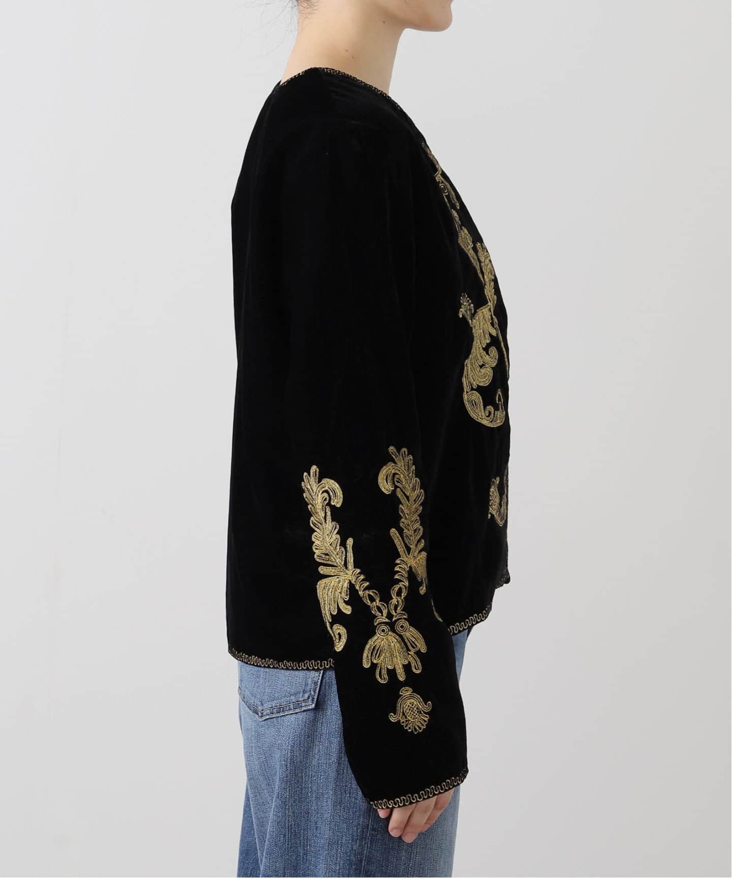 新品未使用！クチュールドアダム　Velvet Embroidery Jacket EDIFICE｜COUTURE D'ADAM (クチュール ド アダム) Velvet