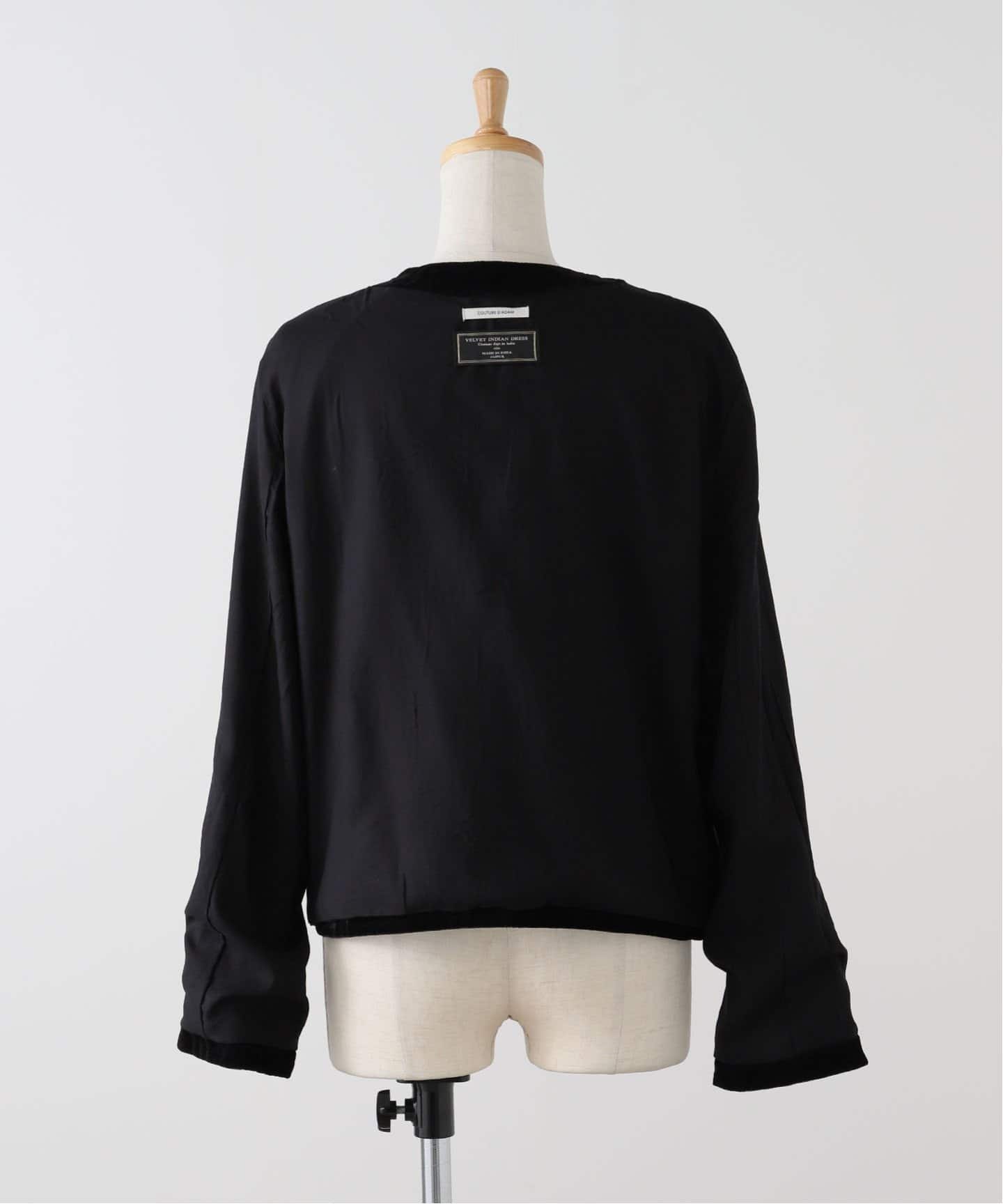 ま*あ様 L'Appartement　アパルトモン　　クチュールドアダム　ストラ COUTURE D`ADAM/クチュールドアダム】Oversized Stripe Button