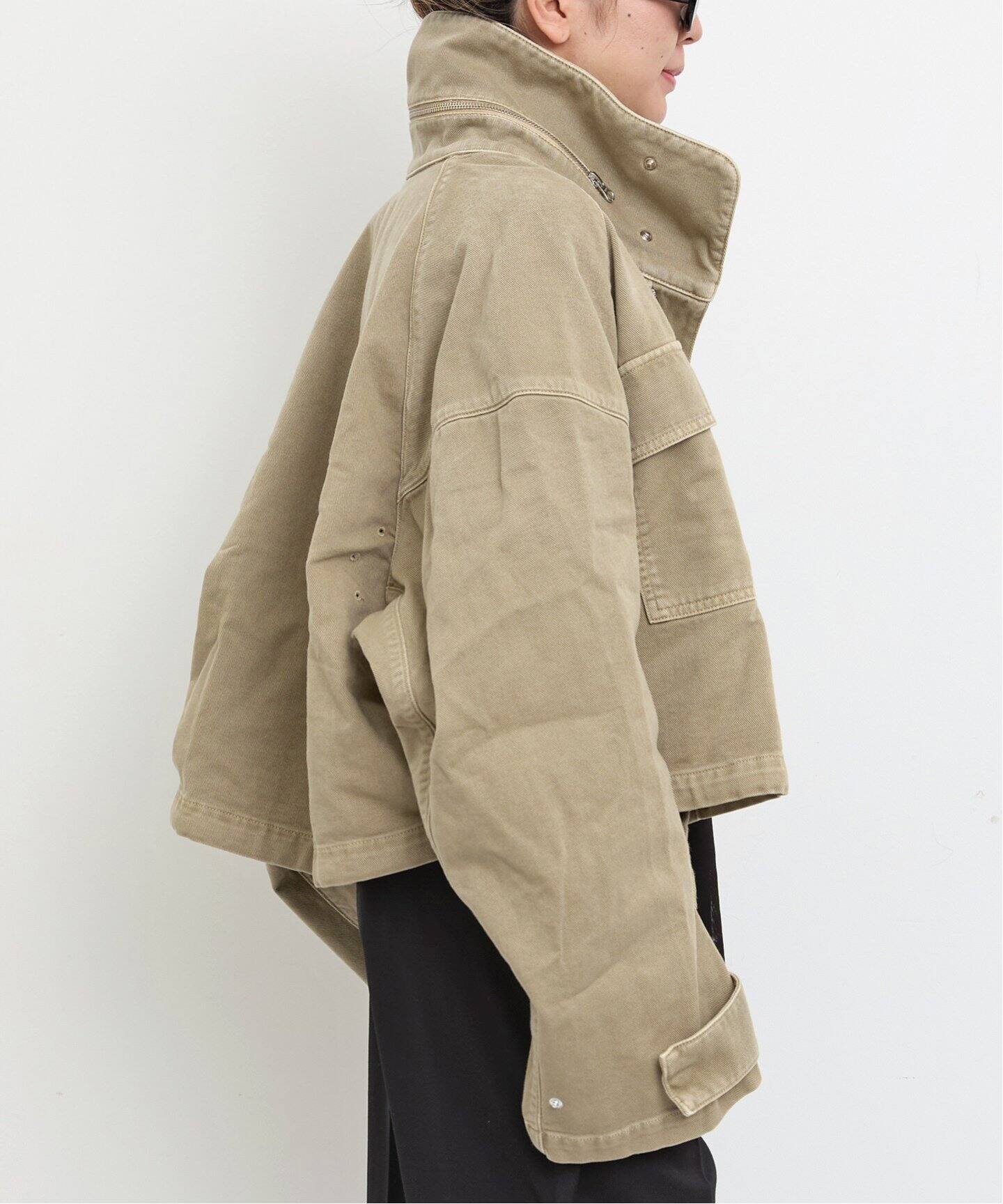 3x1】PARKA CROP JACKET