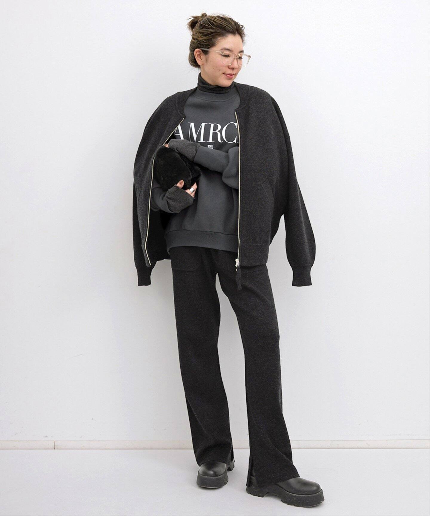GOOD GRIEF!/グッド グリーフ!】 KNIT BOMBER JACKET（その他 
