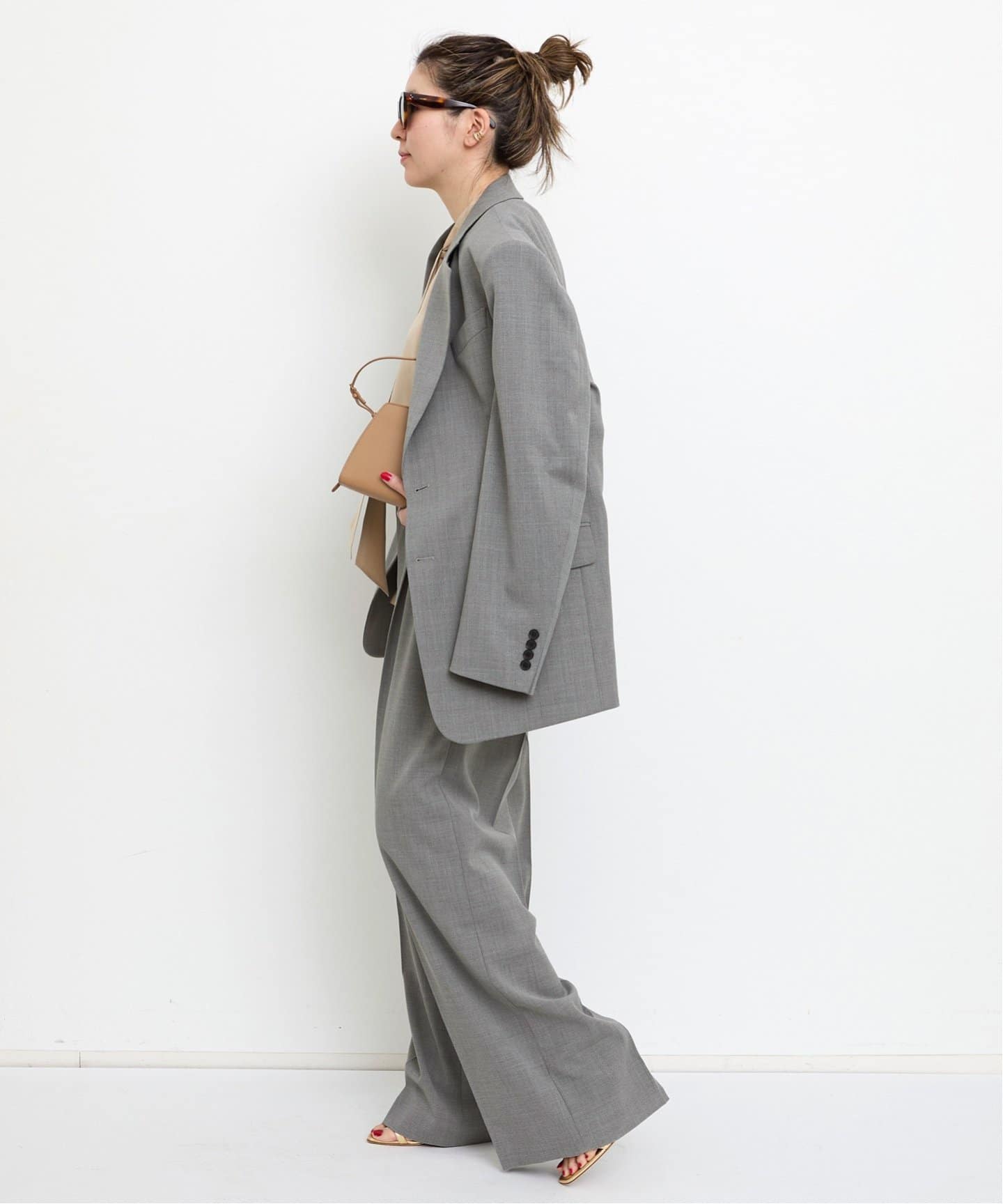 【関税込み】Filippa K トープ Davina テーラードジャケット FILIPPA K/フィリッパ コー】 DAVINA BLAZER（テーラード