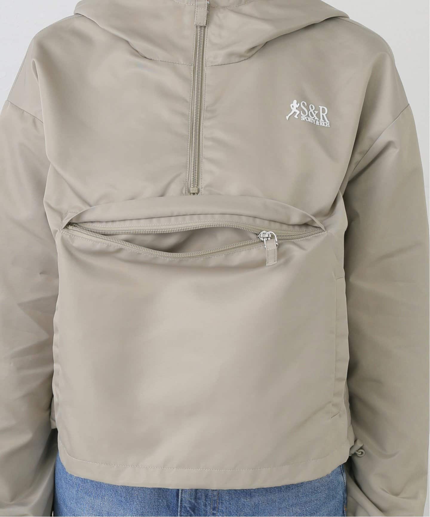 SPORTY&RICH/スポーティアンドリッチ】 SR RUNNER NYLON BLOUSON