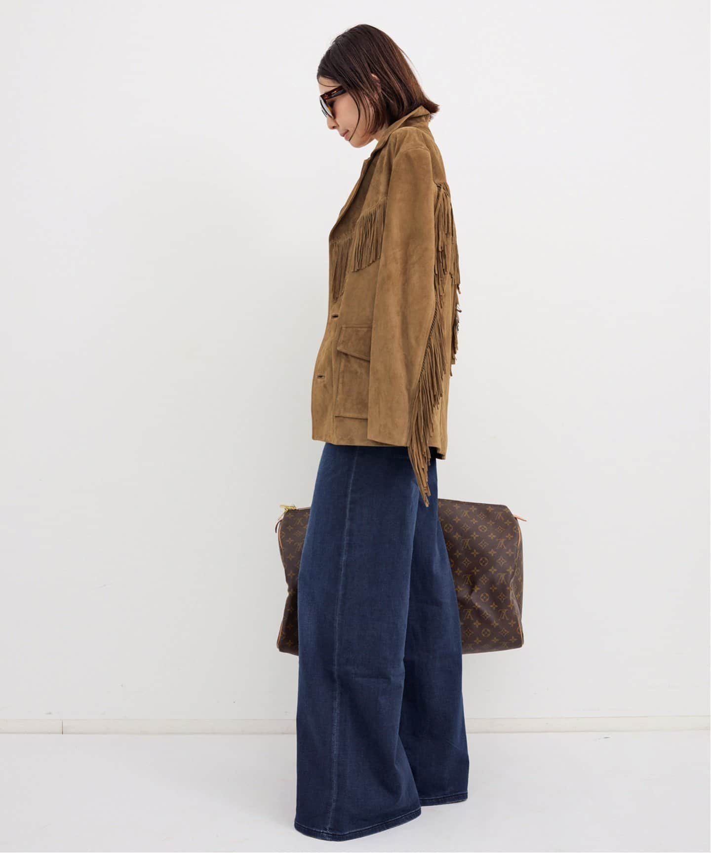 NILI LOTAN/ニリ ロタン】 MAELLE FRINGE JACKET（その他ジャケット