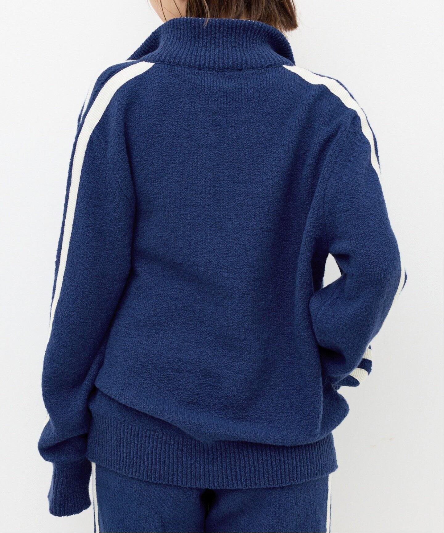 LANEUS/ラネウス】 KNITTED BOMBER JACKET（その他ジャケット・スーツ 
