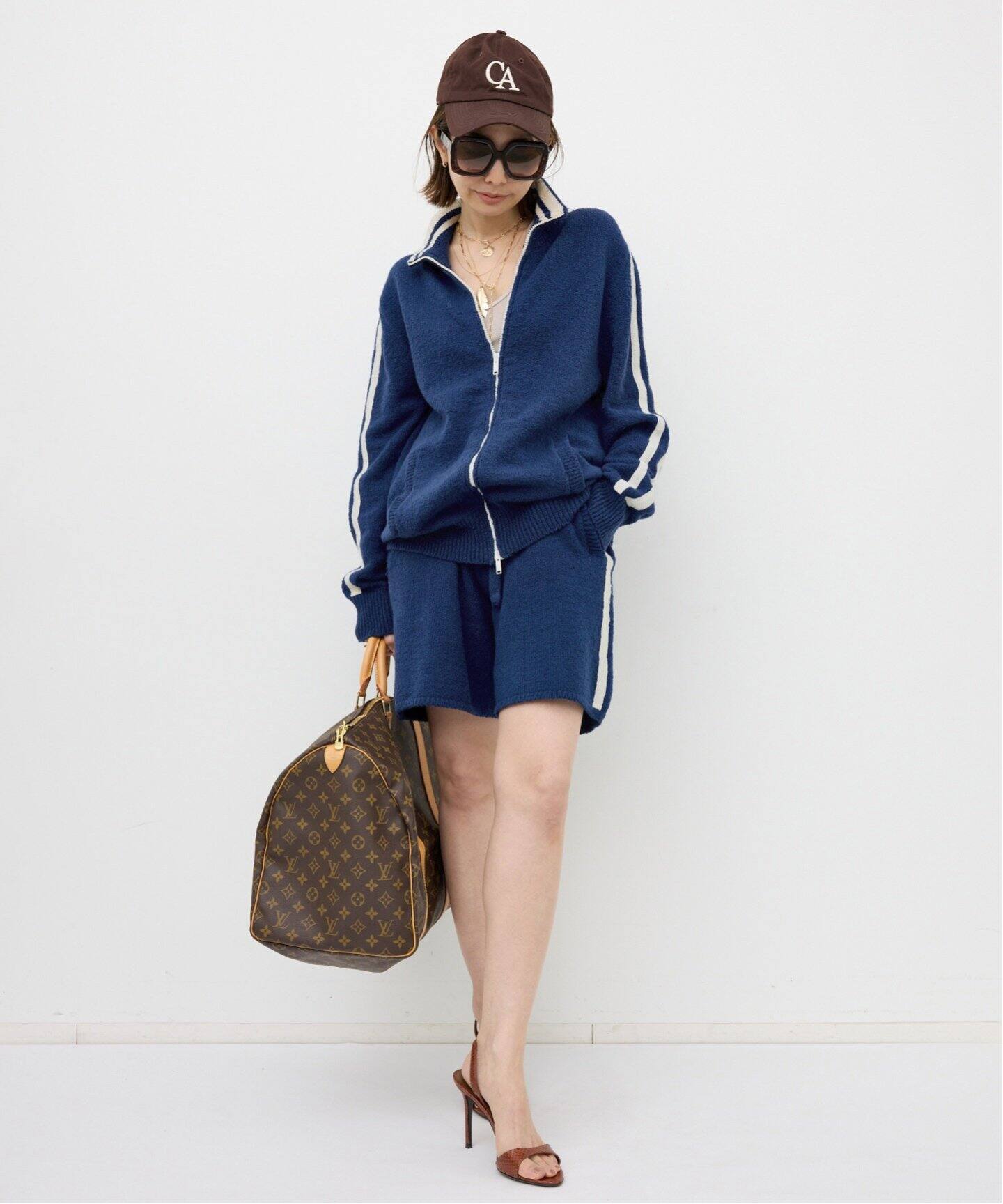 LANEUS/ラネウス】 KNITTED BOMBER JACKET（その他ジャケット・スーツ 