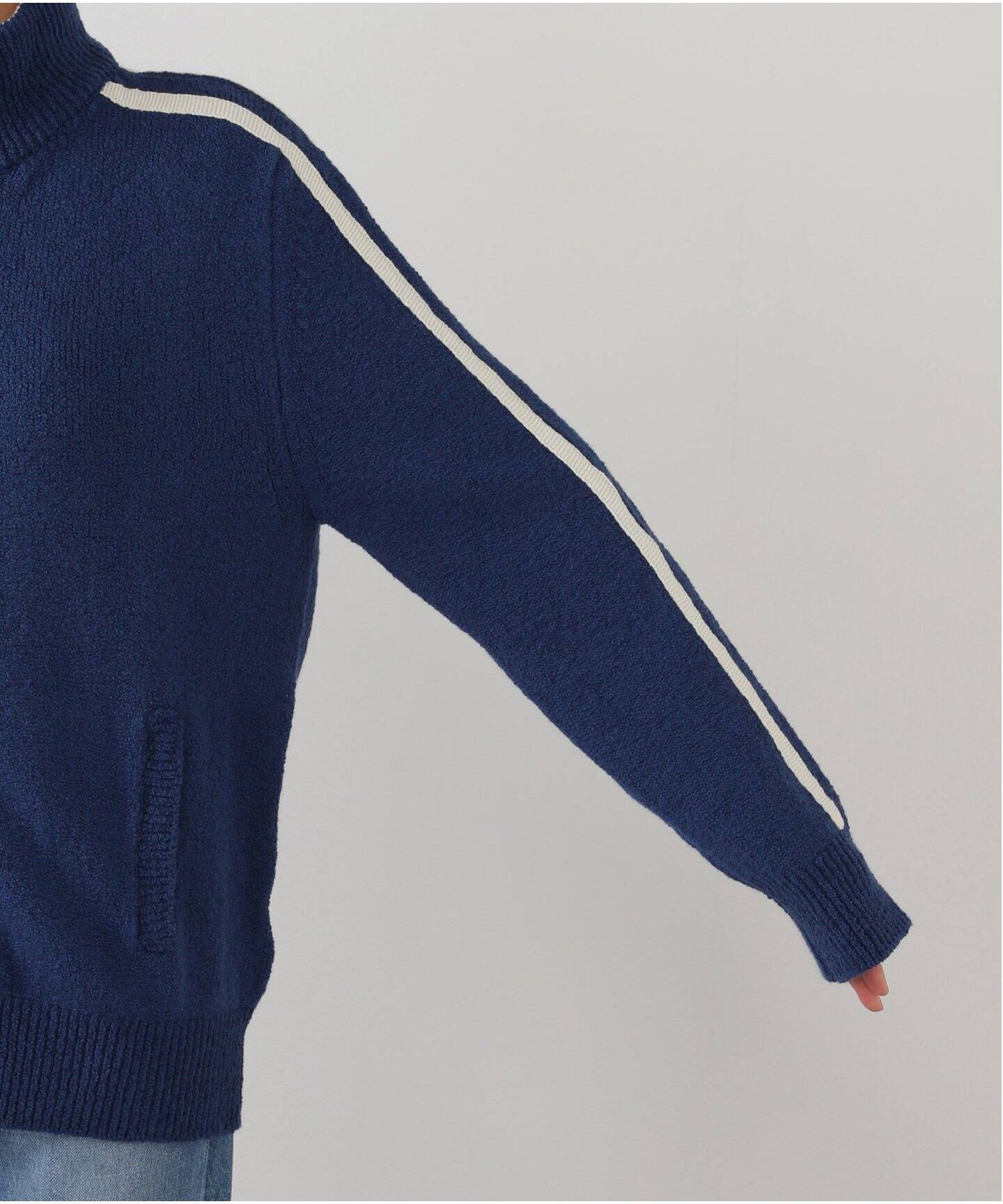 LANEUS/ラネウス】 KNITTED BOMBER JACKET（その他ジャケット・スーツ 