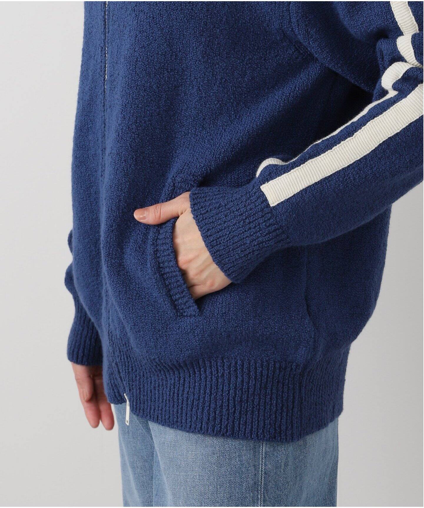 LANEUS/ラネウス】 KNITTED BOMBER JACKET（その他ジャケット・スーツ 