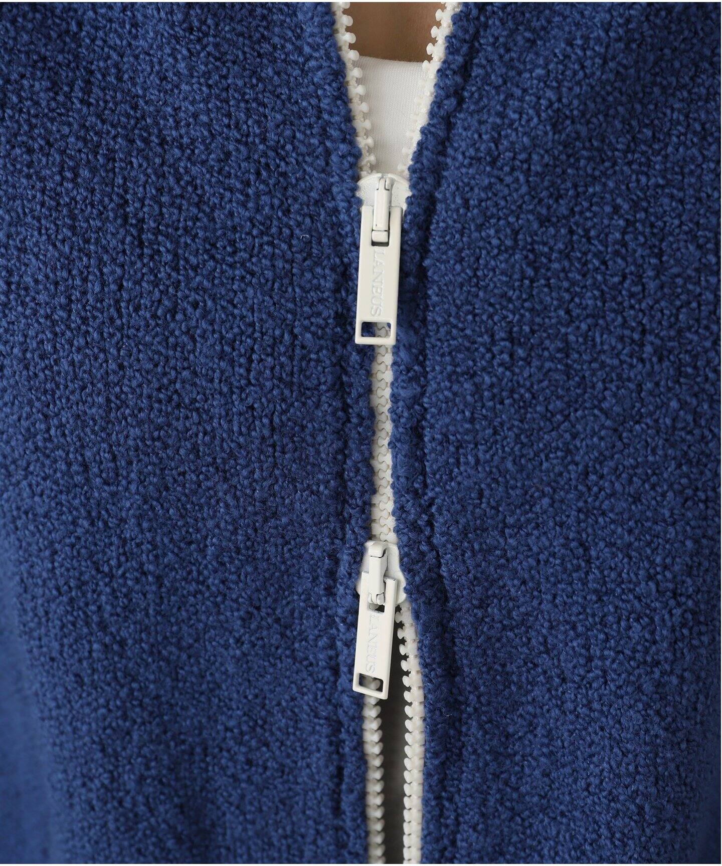 LANEUS/ラネウス】 KNITTED BOMBER JACKET（その他ジャケット・スーツ 