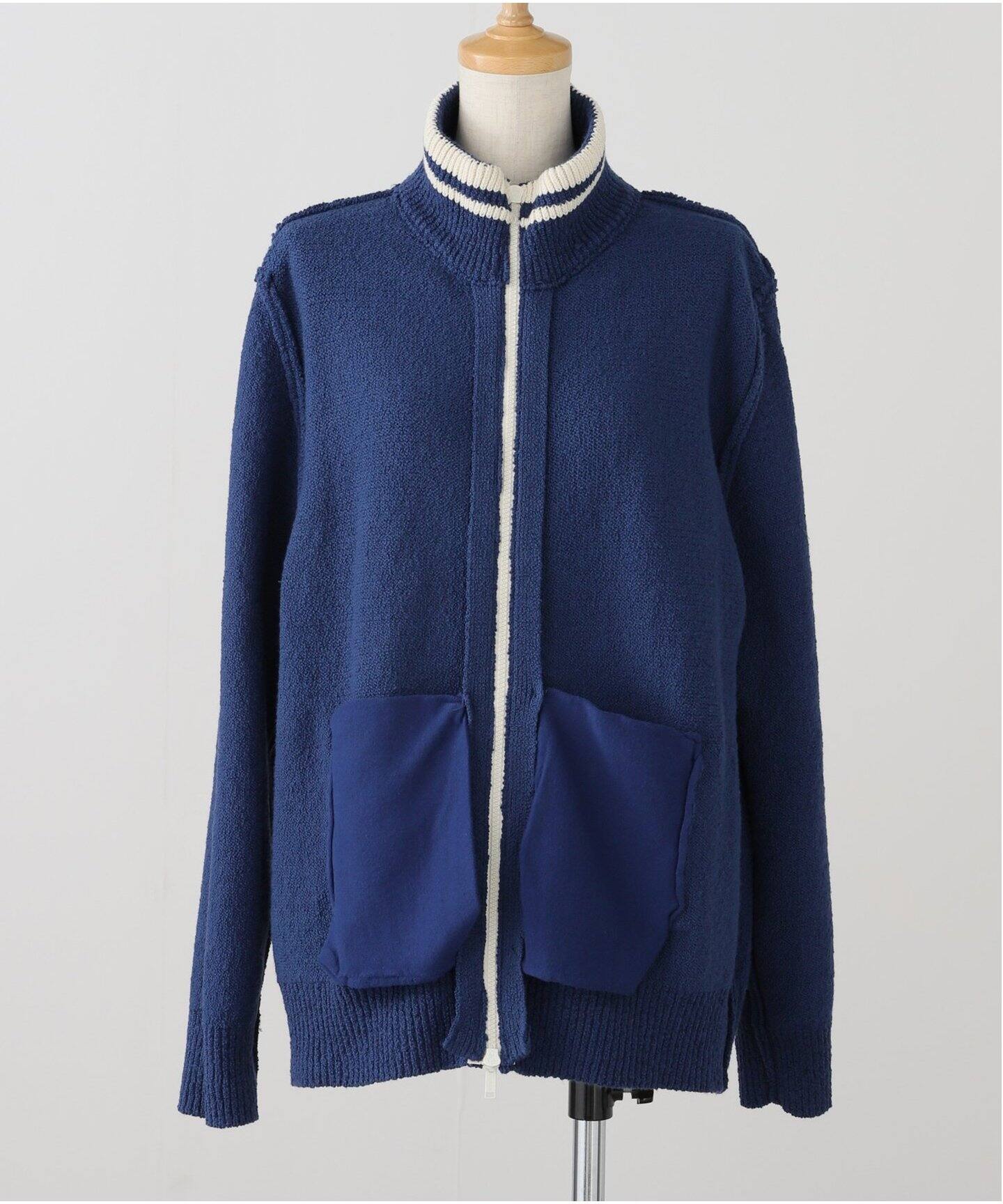 LANEUS/ラネウス】 KNITTED BOMBER JACKET（その他ジャケット・スーツ 