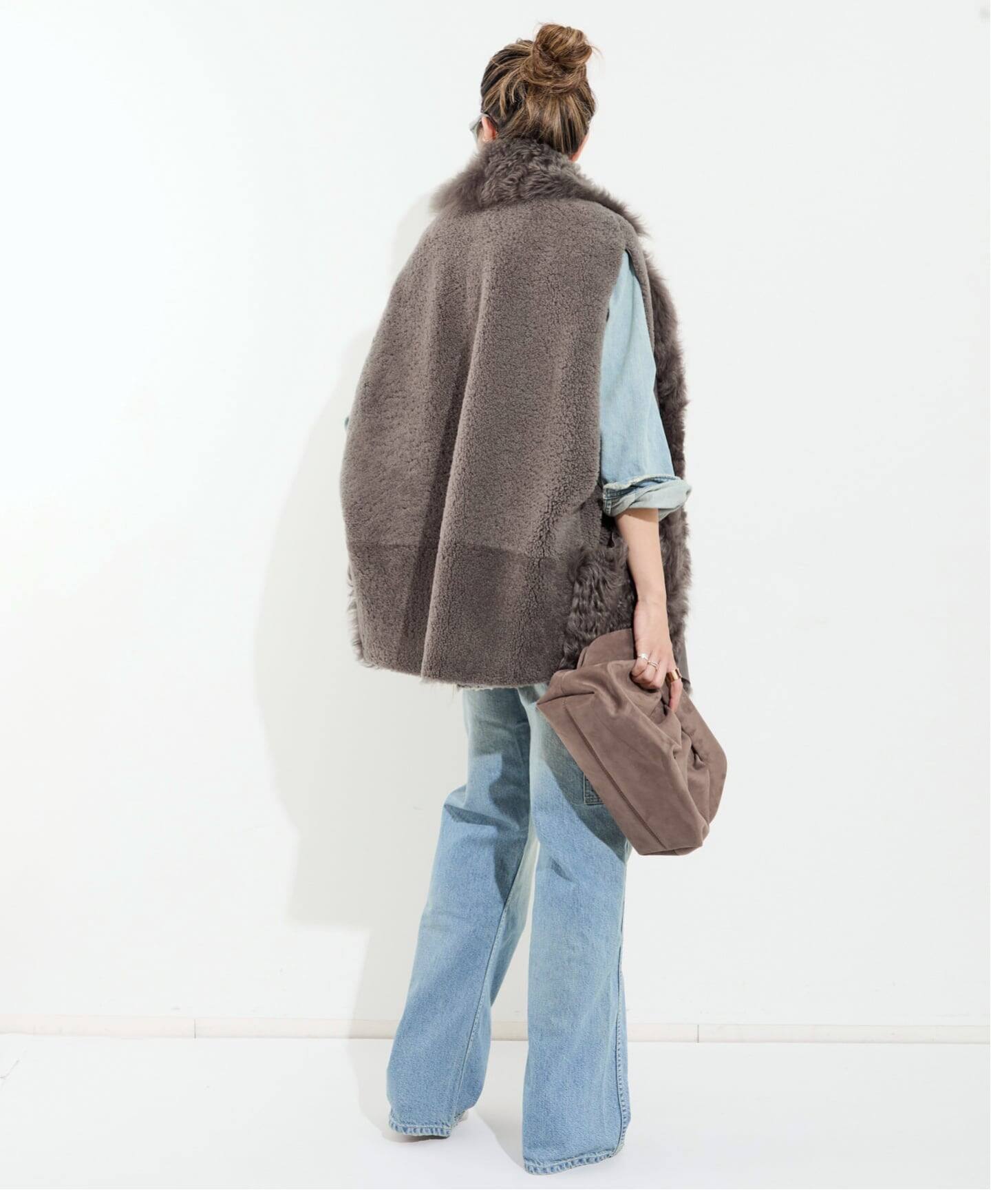 ☆けいこ☆アパルトモン BLANCHA ブランカムートンベスト ブラウン アパルトモンBLANCHA ブランカ ムートン ベスト - メルカリ