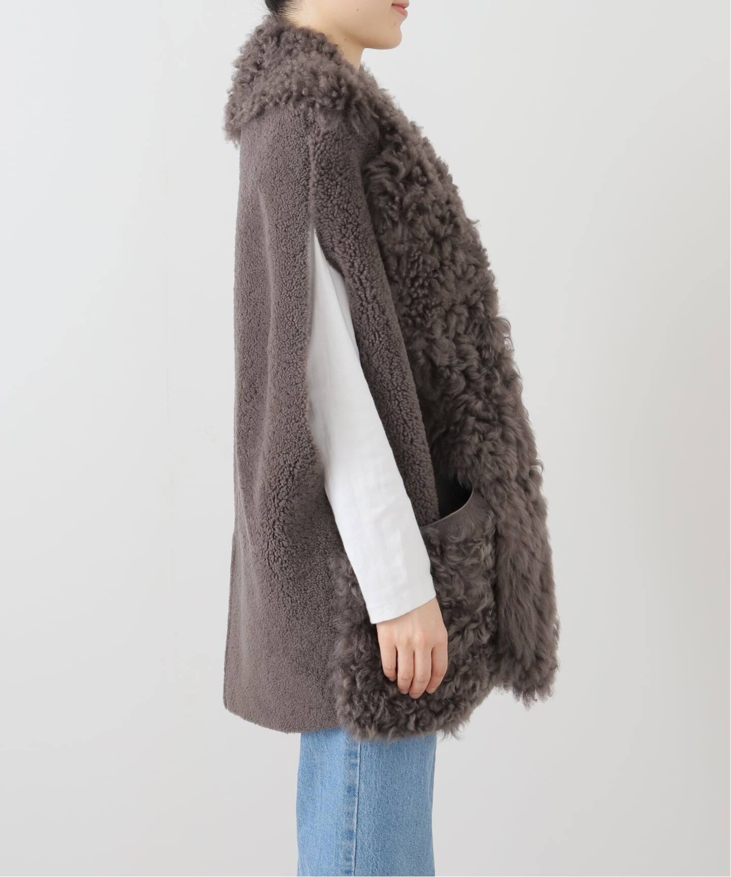 BLANCHA/ブランカ】 MOUTON VEST（ベスト）｜L'Appartement