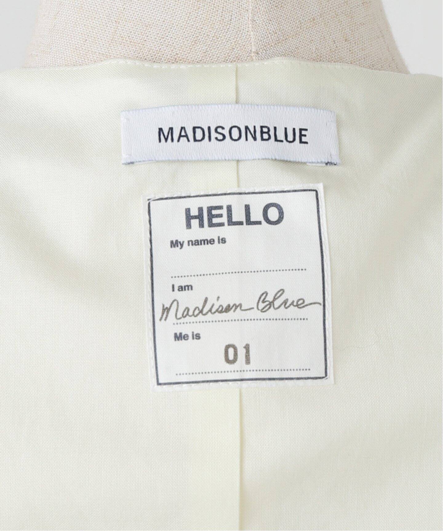 MADISON BLUE/マディソン ブルー】 SLIM FIT VEST PEARL（ジレ）｜L