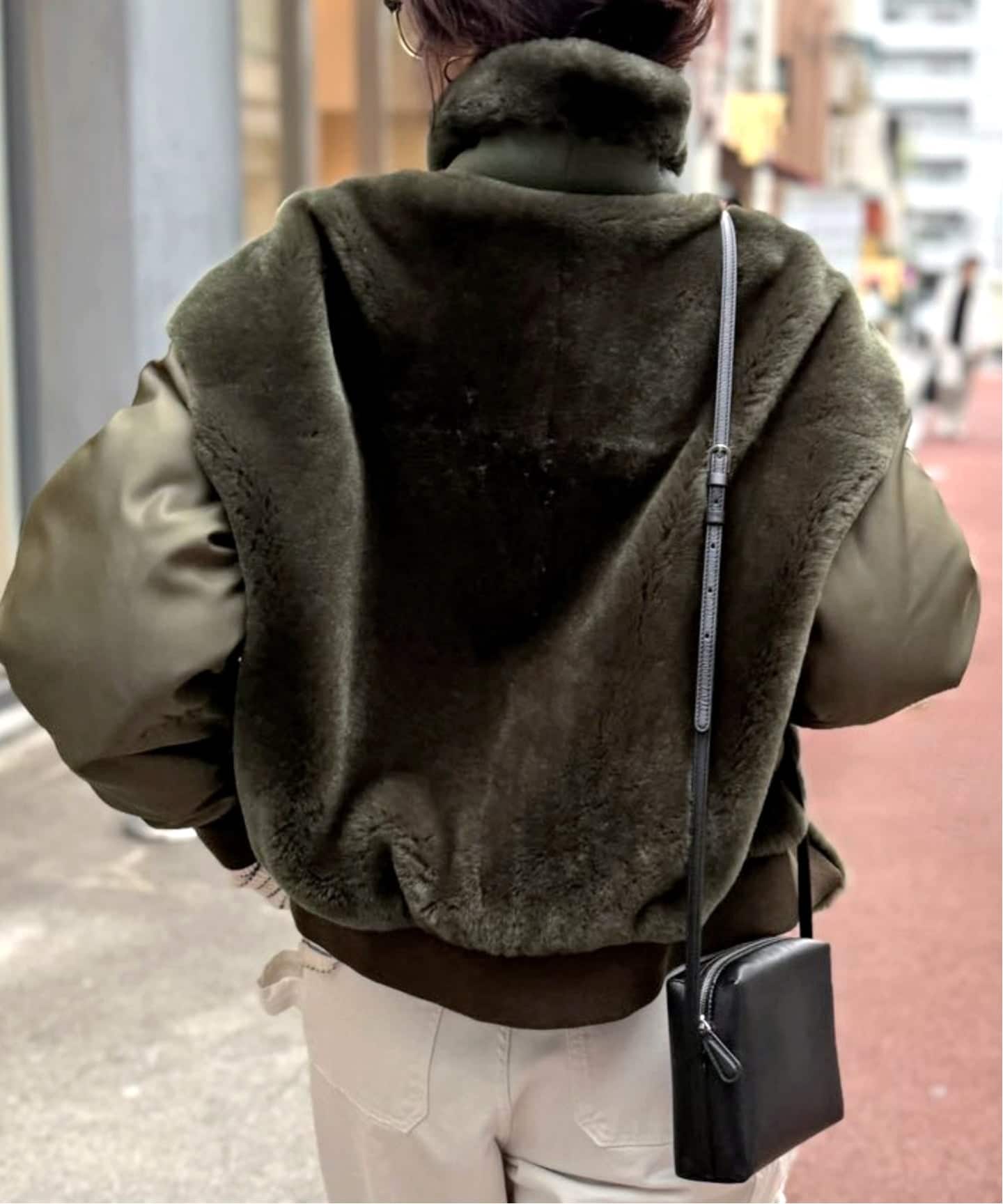 BLANCHA/ブランカ】 MOUTON BLOUSON（その他ブルゾン／アウター）｜L
