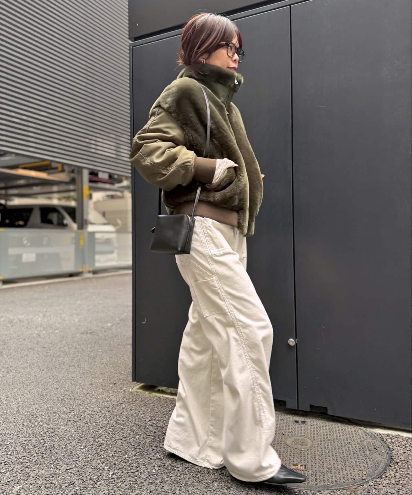 BLANCHA/ブランカ】 MOUTON BLOUSON（その他ブルゾン／アウター）｜L