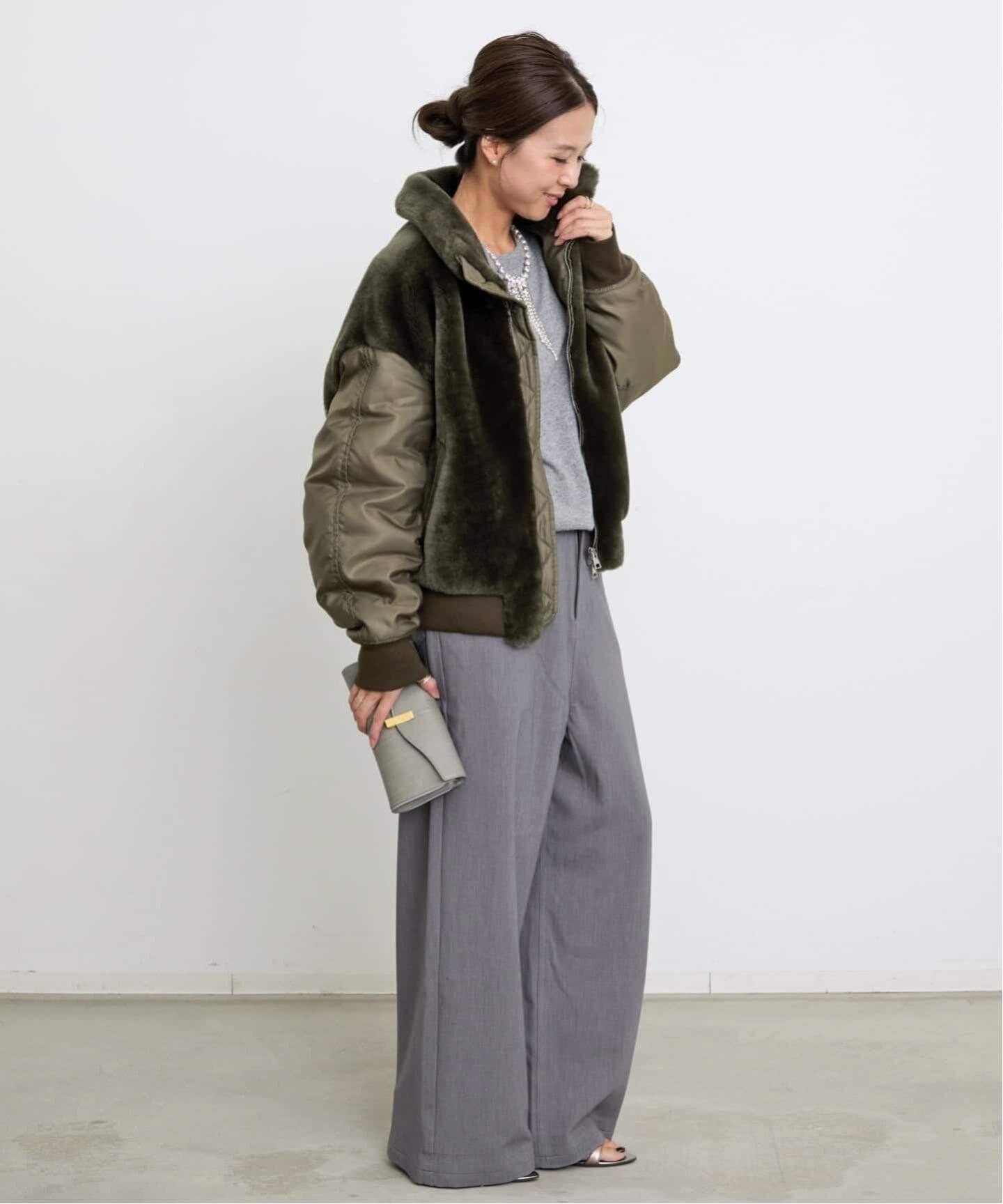 BLANCHA/ブランカ】 MOUTON BLOUSON（その他ブルゾン／アウター）｜L