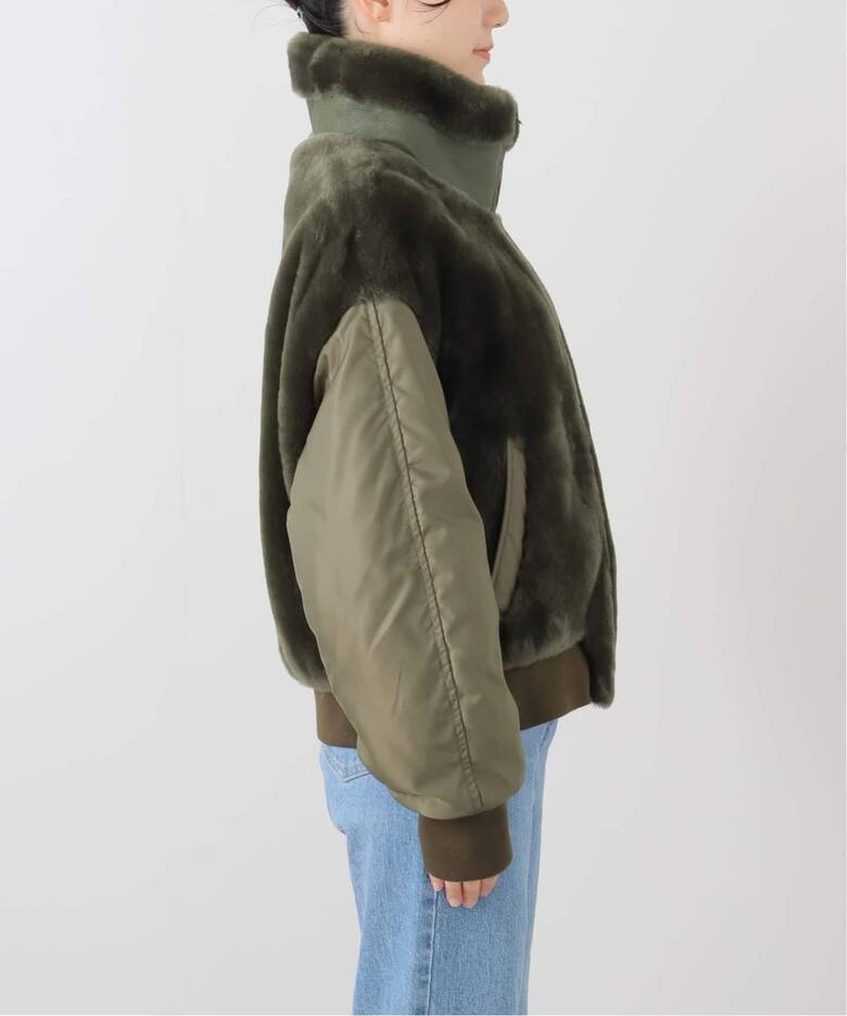 BLANCHA/ブランカ】 MOUTON BLOUSON（その他ブルゾン／アウター）｜L 