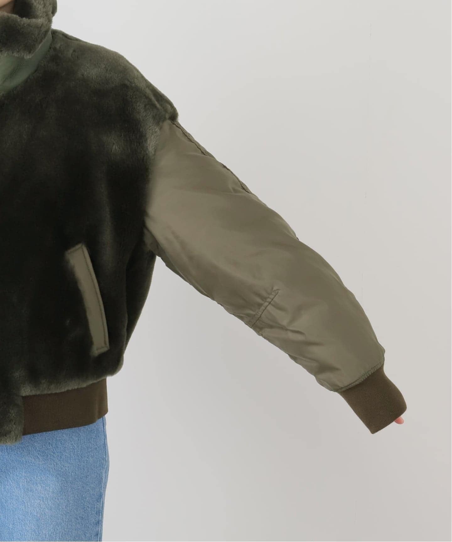 BLANCHA/ブランカ】 MOUTON BLOUSON（その他ブルゾン／アウター）｜L