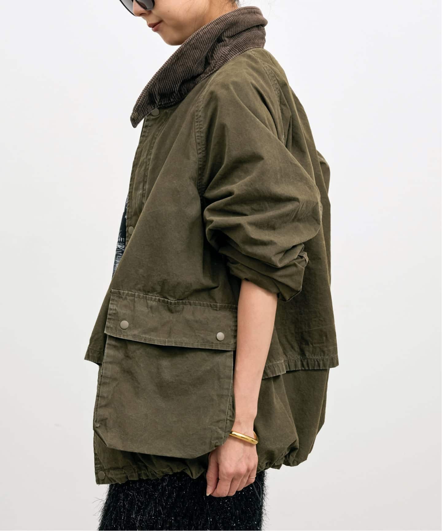 REMI RELIEF/レミ レリーフ】 COATING CANVAS FIELD JACKET
