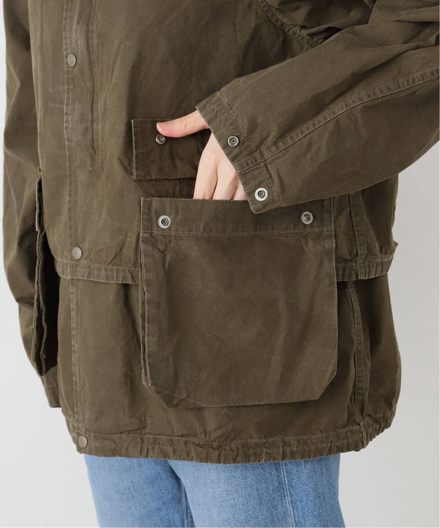 REMI RELIEF/レミ レリーフ】 COATING CANVAS FIELD JACKET