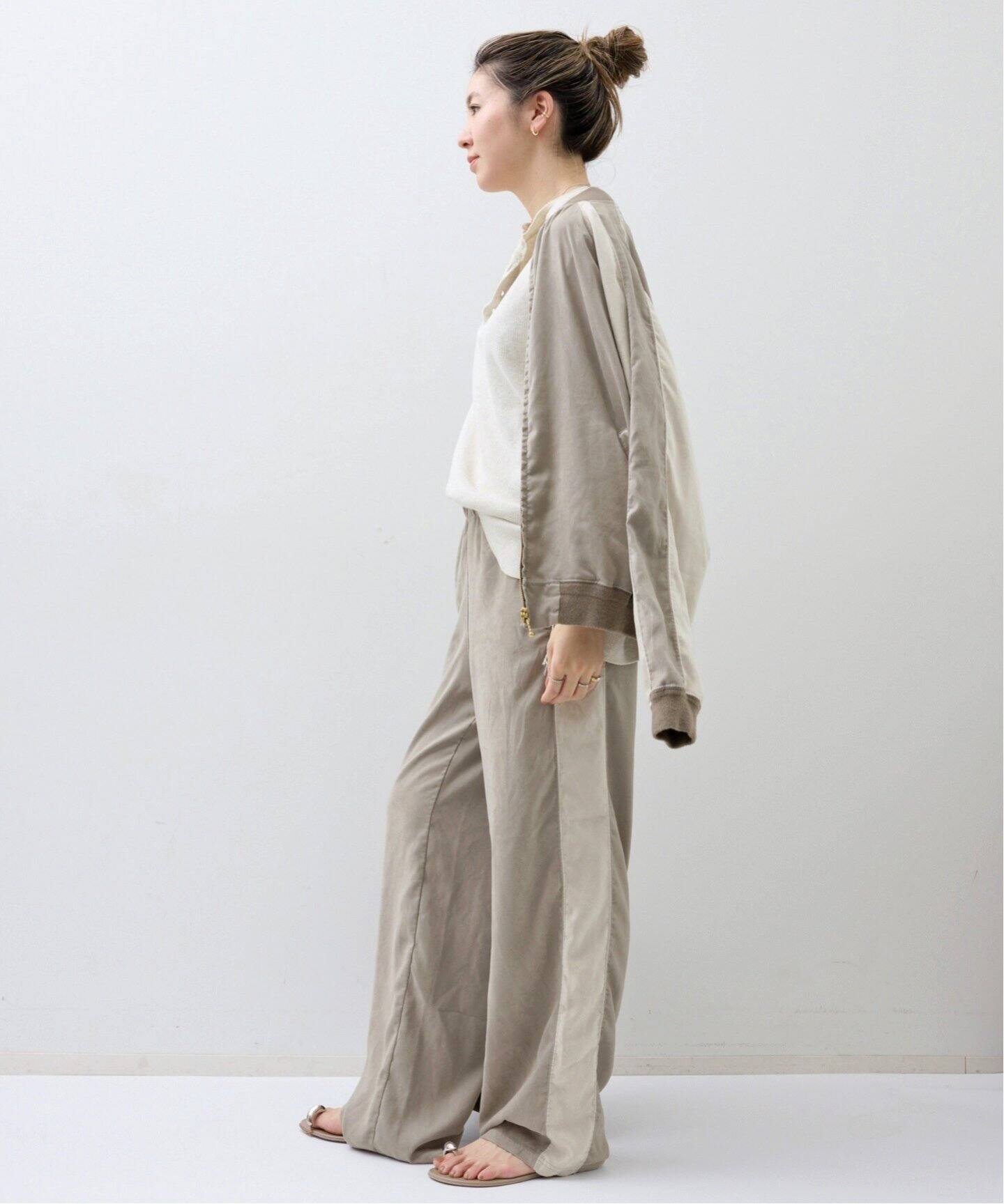 REMI RELIEF/レミ レリーフ】 SUEDE LIKE RAGLAN ZIP JACKET（その他 
