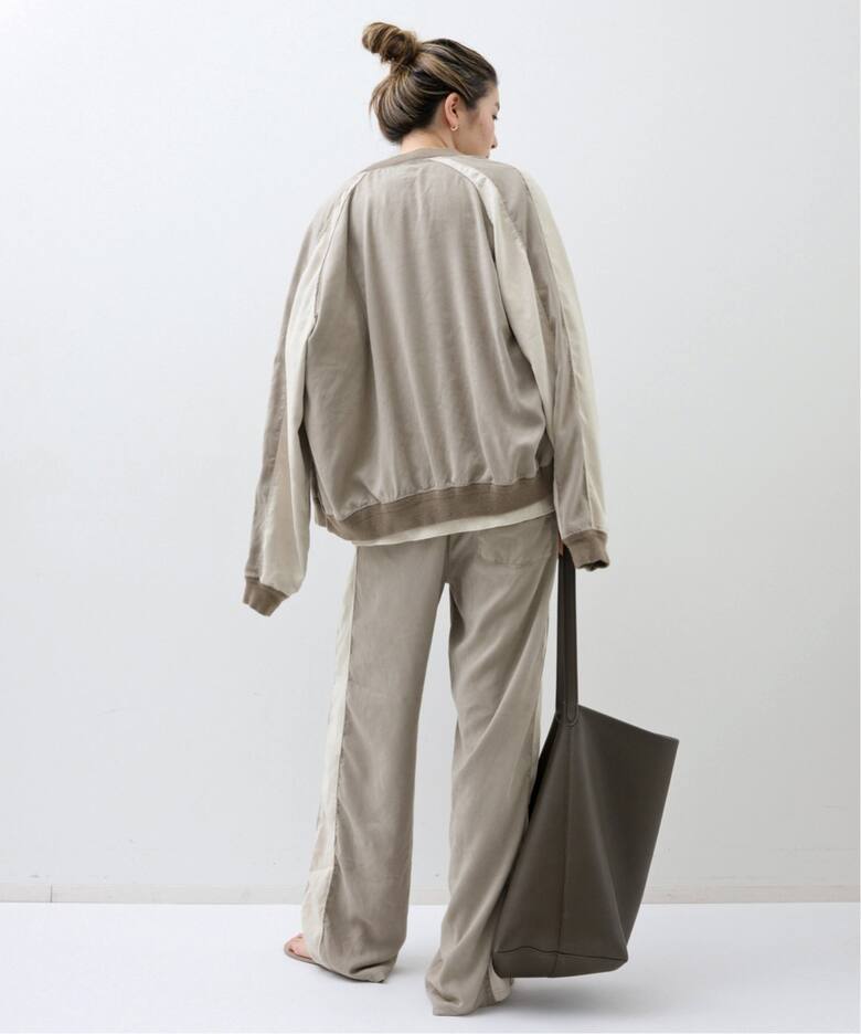 REMI RELIEF/レミ レリーフ】 SUEDE LIKE RAGLAN ZIP JACKET（その他 