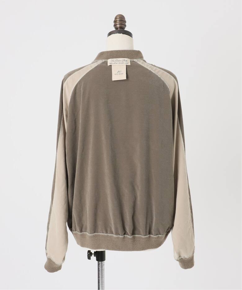 REMI RELIEF/レミ レリーフ】 SUEDE LIKE RAGLAN ZIP JACKET（その他 