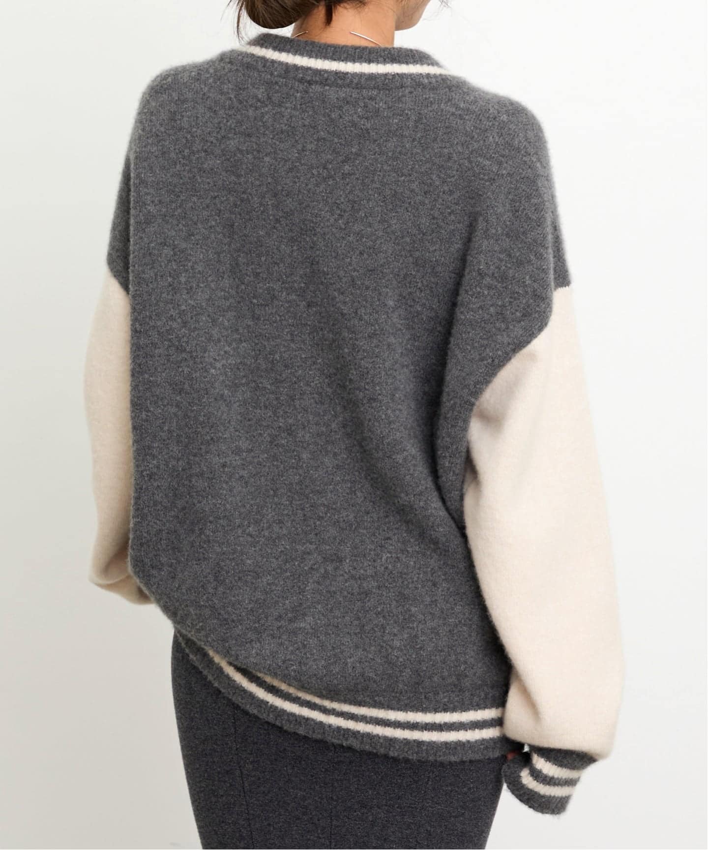 アパルトモン【ラネウス】KNITTED BOMBER JACKET ラネウス KNITTED BOMBER JACKET アパルトモン