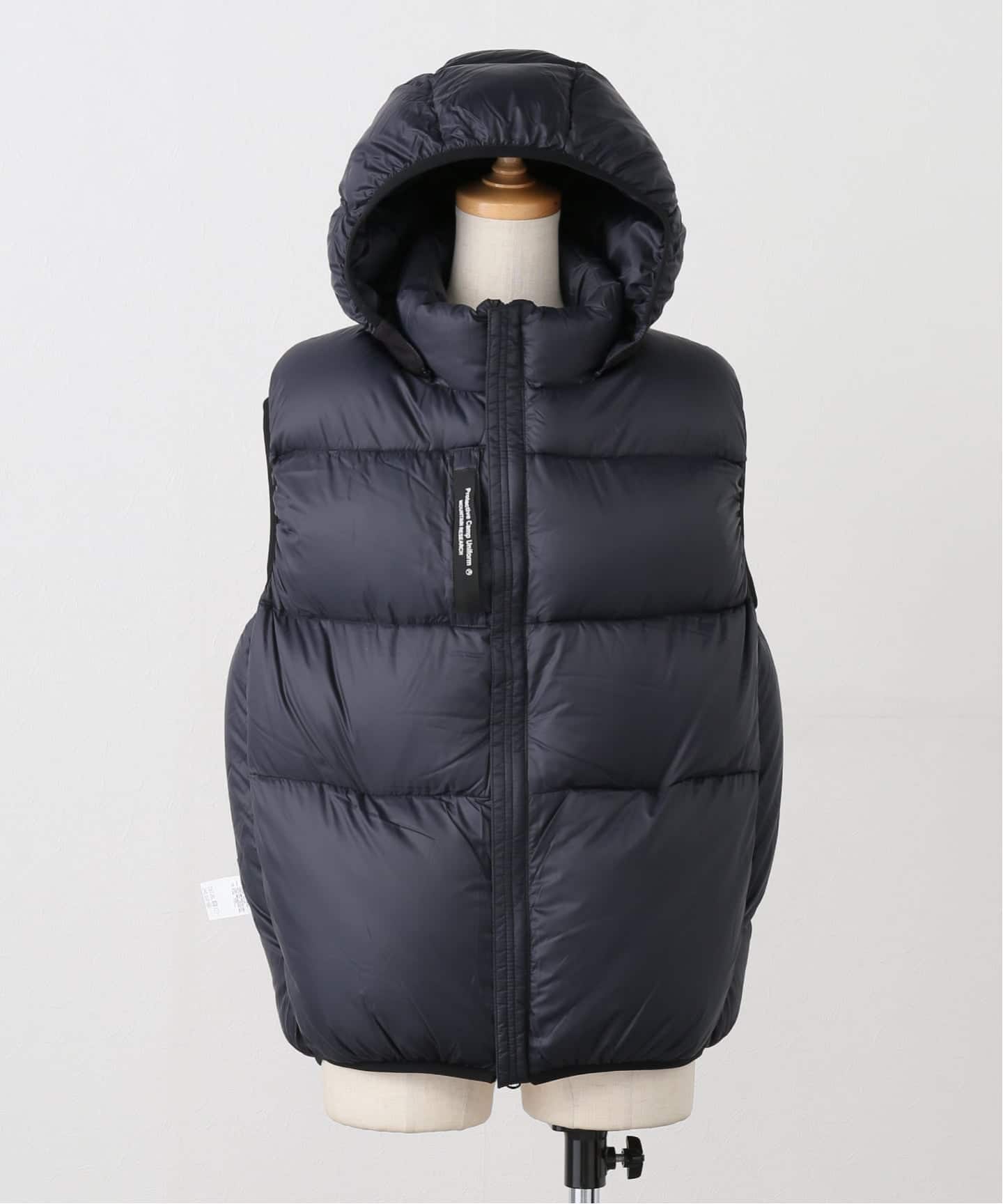 マウンテンリサーチのPUFF VEST L フード付き　状態良し MOUNTAIN RESEARCH/マウンテン リサーチ】 PUFF VEST（ダウン・中綿