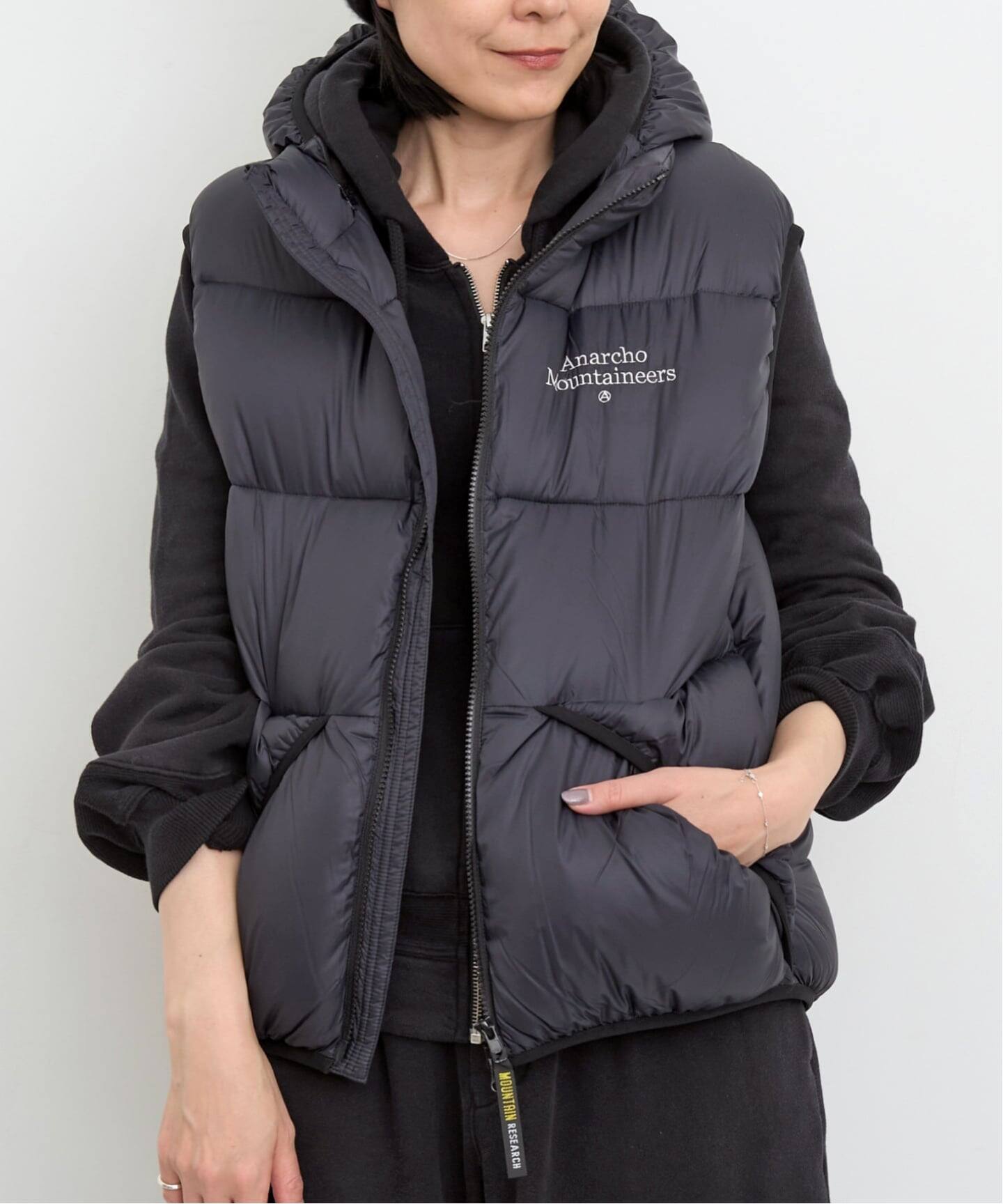 MOUNTAIN RESEARCH/マウンテン リサーチ】 PUFF VEST（ダウン・中綿 