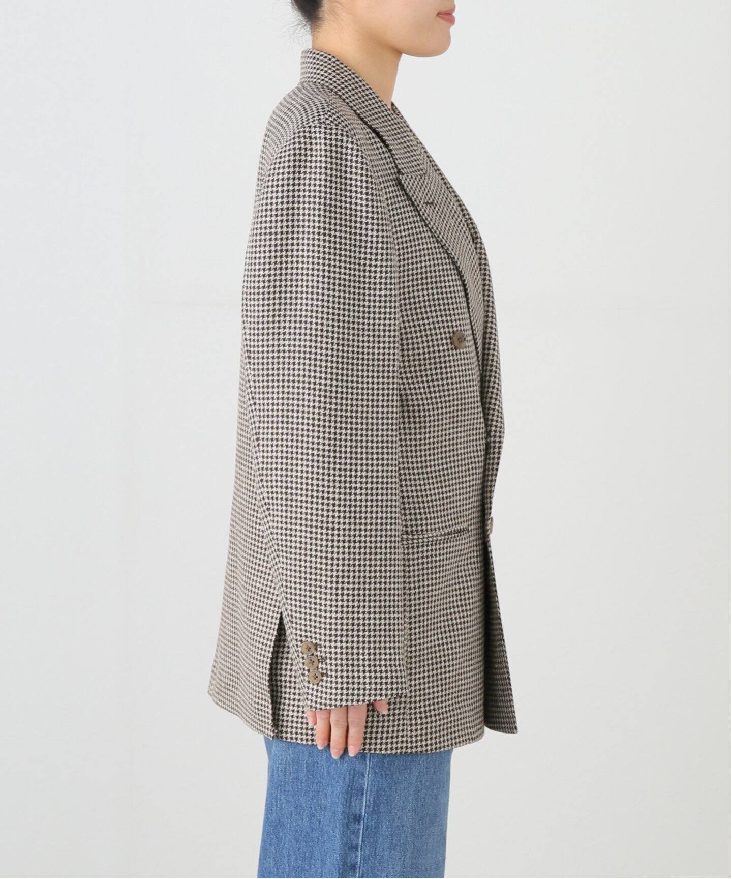 COUTURE D'ADAM/クチュールドアダム】 HOUNDSTOOTH DOUBLE
