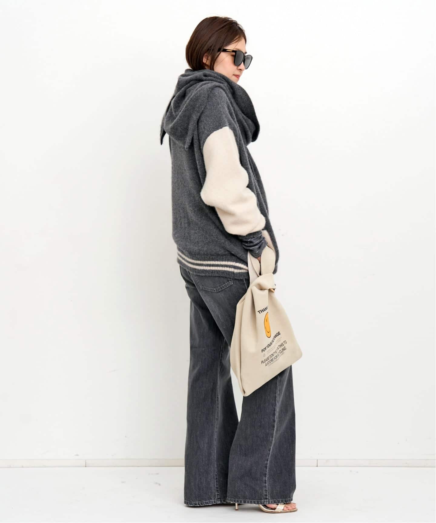 アパルトモン【ラネウス】KNITTED BOMBER JACKET 予約》【LANEUS/ラネウス】 BOMBER JACKET（その他ジャケット・スーツ